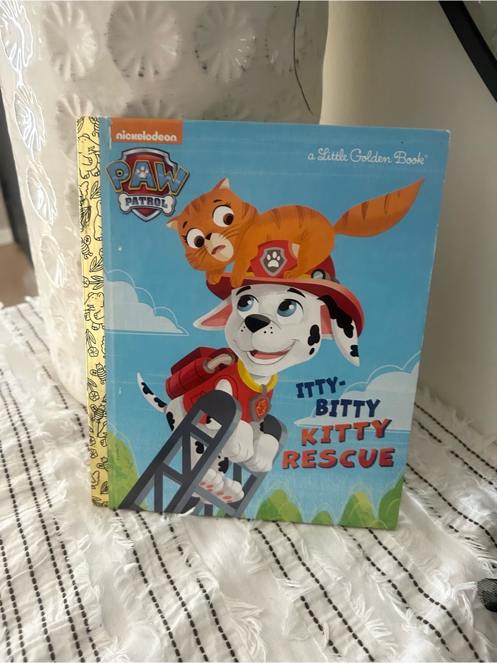 PAW Patrol The Itty Bitty Kitty Rescue Little Golden Book